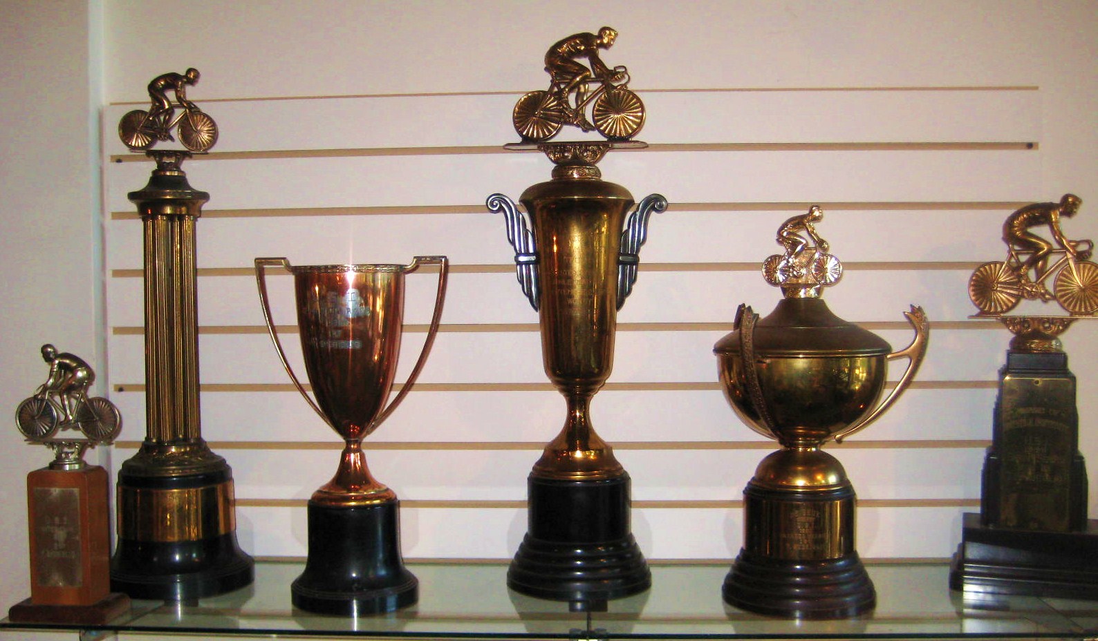 Racing trophies