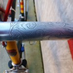 Engraved handlebars