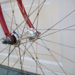 Tied and soldered spokes