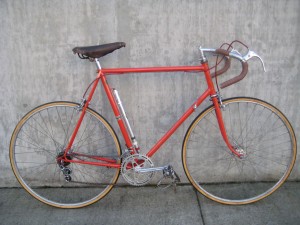 1960 Popular Special Sports Model Touring Road Bike Frame Small 49cm USA Charity 