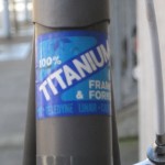 Pure titanium, no alloying agents