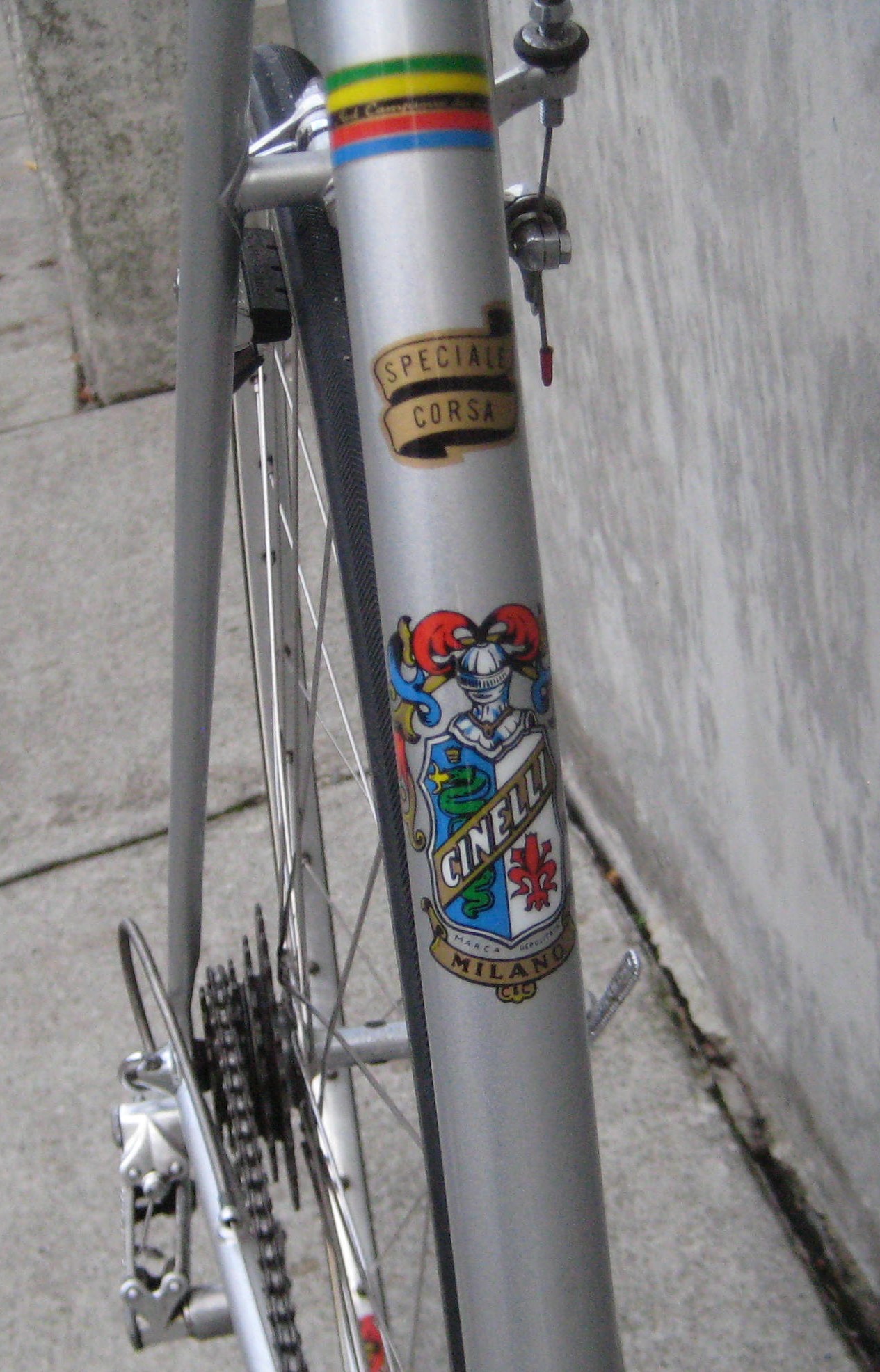 Adhesive Sticker Columbus for racing bike vintage years 70 