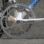 The C Record crankset with 7mm extractor bolt
