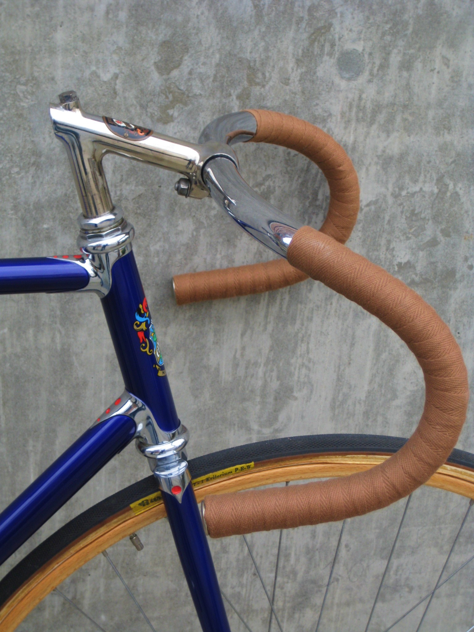 thumbnail image 2 of Cinelli Pista 65-Degree Aluminium Track Stem – 31.8mm Clamp, 1-1/8" Steerer – Black – Multiple Lengths Available 2 of 2