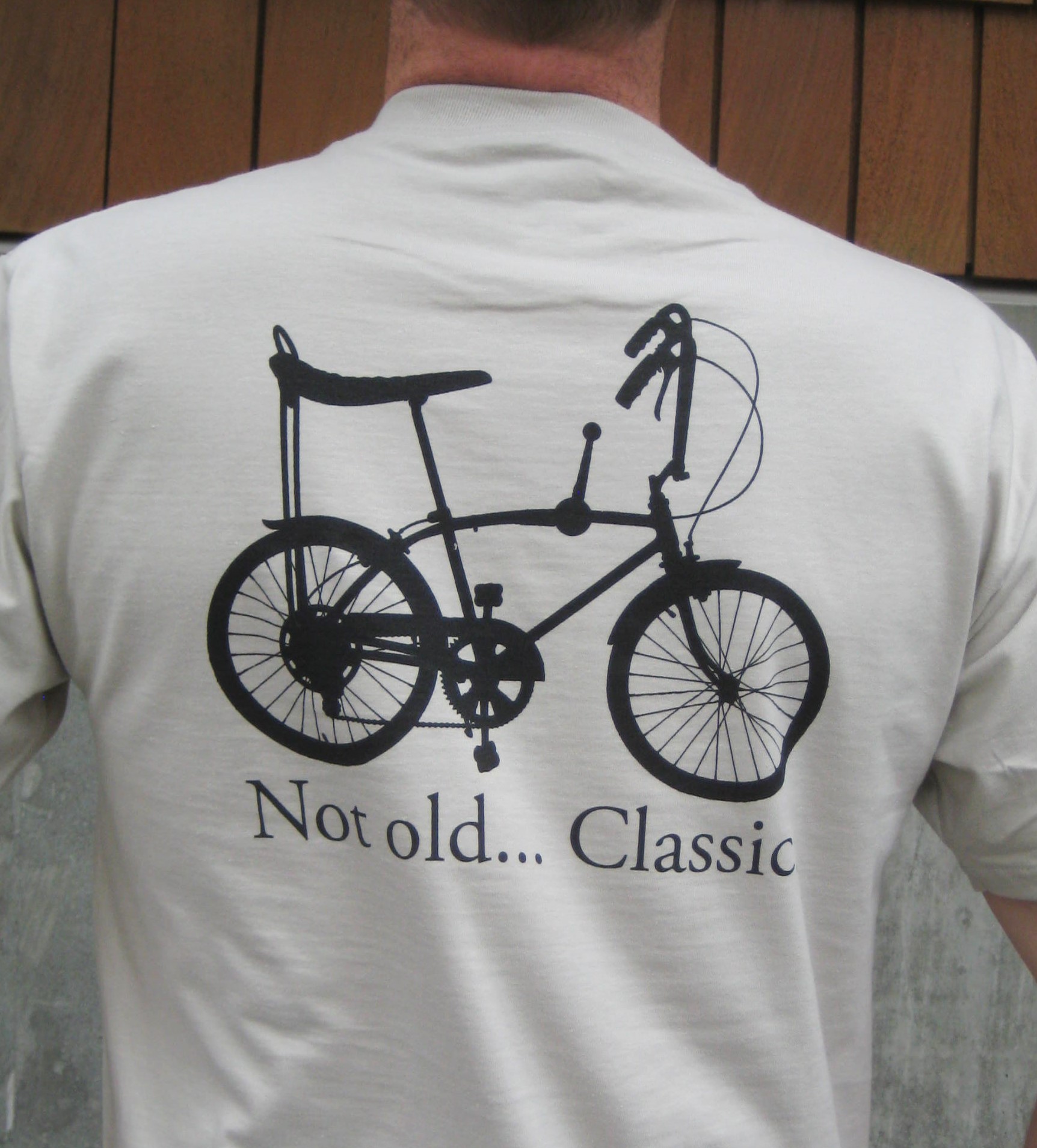 Vintage Stingray Muscle Bike T-Shirt – Retro Schwinn Cruiser Krate – 100% Cotton – Unisex Cycling Tee
