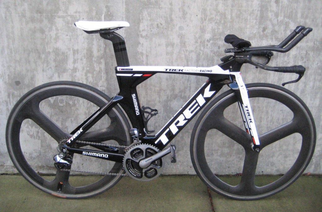 Kiel Riejnen’s Trek Factory Racing/Segafredo team time trial bike ...